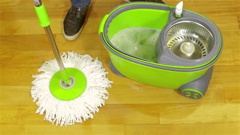 Say Hello to Clean Floors with the 360 Magic Spin Mop's Spinning Action